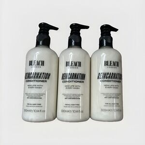 Bleach London Reincarnation Bond Restoring Conditioner‎ 10.14 oz 3 pack